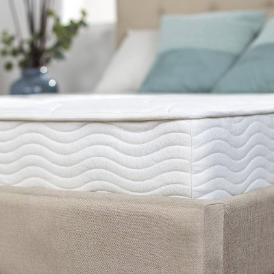 Full Size White Quilted Innerspring Mattress