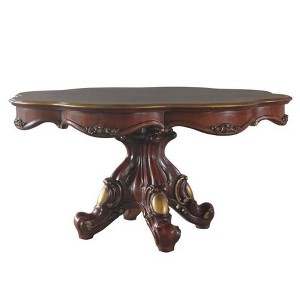 Acme Furniture Picardy Dining Table Honey Oak Finish - 1 of 4