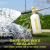 Sun Joe Premium Snow Foam Pineapple Scent Car Wash Soap & Cleaner, Can Be Used On Vinyl, Aluminum, Wood, & Brick, Removes Dirt & Grime, 1 Gallon - 3 of 4