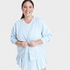 Women's Piped Button-Up Cardigan - All In Motion™ - 3 of 4