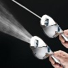 Aquabar High Pressure 50 Mode Rain and Handheld Three Way Shower Head Combo Chrome: Metal Dual Showerheads with 2.5 GPM Flow Rate - image 3 of 4