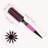 Unique Bargains Nylon Bristle Pins Round Hair Brush Pink 10.04"x1.97" 1 Pc - 3 of 4