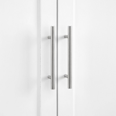 Savannah White 2-Piece Pantry Set with Adjustable Shelving