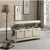 NicBex Storage Bench Modern Foam Cushioned Seat Solid Wood Storage Bench for Bedroom, Entryway - 3 of 4
