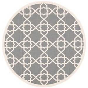 Courtyard CY6032 Power Loomed Indoor and Outdoor Rug - Safavieh - 1 of 4