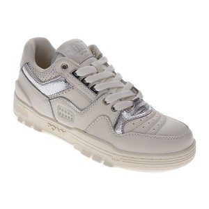 PONY Mens M100 Low Metallic Genuine Leather Premium Lace Up Athletic Sneaker Shoe - 1 of 4
