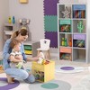 Sorbus 13 Inch 6 Pack Collapsible Fabric Storage Bins with Clear Window - for Organizing Clothes, Toys, Books, Shelves, Closets & more - 4 of 4