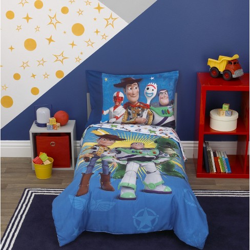 Toy Story Toys In Action 4pc Toddler Bed Set Target