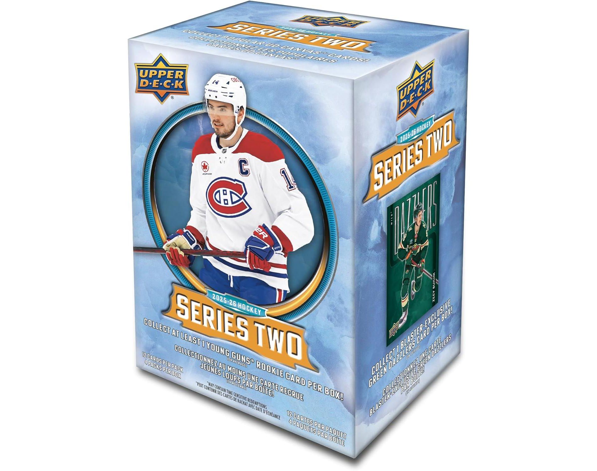 Upper Deck 2025-26 Upper Deck Series 2 Hockey Blaster Box
