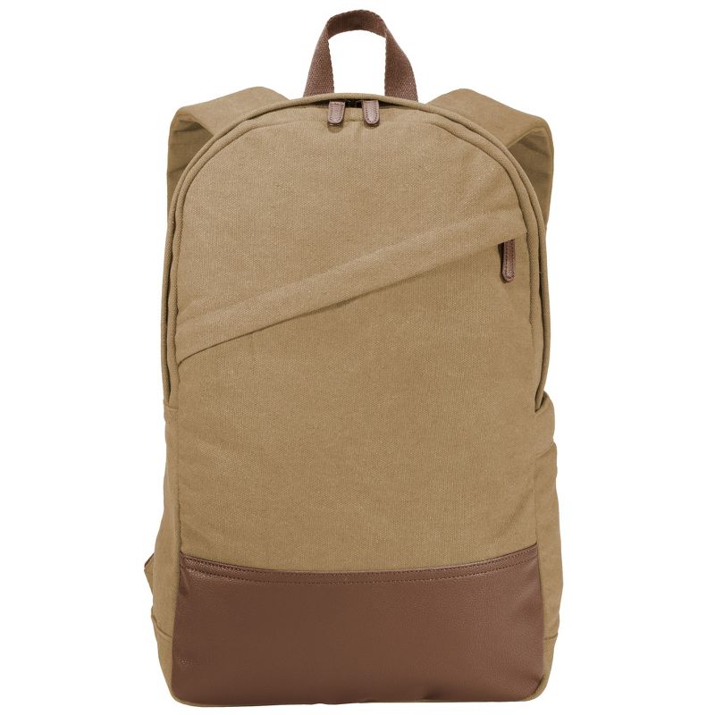 Port Authority Cotton Canvas School Backpack, 1 of 8