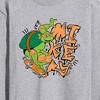 Men's - Teenage Mutant Ninja Turtles - Mikey Long Sleeve Graphic T-Shirt - 2 of 4