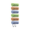 Apex Vanguards 6-Tier Wall Mounted Towel Organizer Rack - 2 of 3