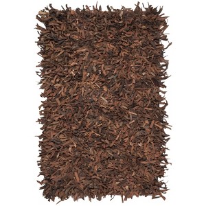 Leather Shag LSG601 Handwoven Rugs - Safavieh - 1 of 4