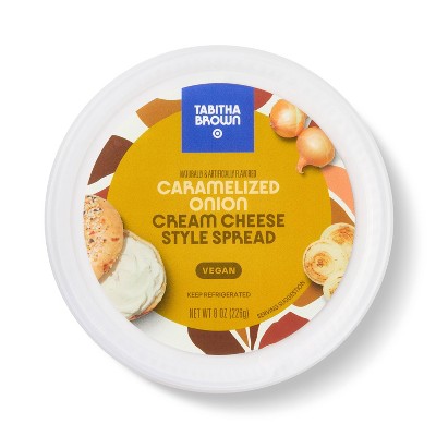 Caramelized Onion Vegan Cream Cheese - 8oz - Tabitha Brown for Target