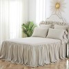 C&F Home Ruffled Euro Sham Natural - 3 of 4