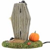 Department 56 Villages 4.25 In Lit Raised From The Dirt Skeleton Crypt Coffin Jack-O-Lantern Village Figurines - 2 of 3