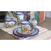 Blue Rose Polish Pottery 455 Vena Bubble Mug - 2 of 2