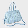 Girls' Quilted Floral Duffel Bag - art class™ Blue - 2 of 4