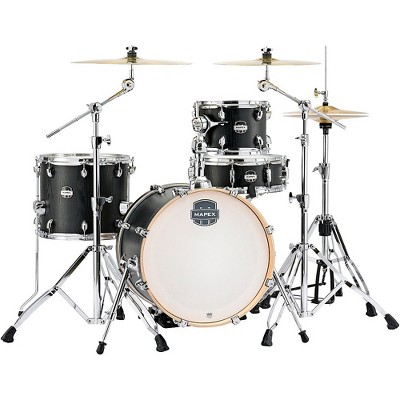 Mapex Mapex Mars Series 4-Piece Bop Shell Pack with 18" Bass Drum Nightwood Chrome