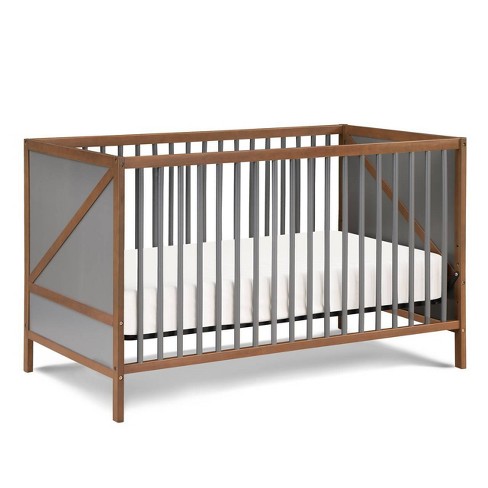 Walnut baby outlet crib