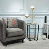 Zuo Modern 27.2"H Waterloo Table Lamp in Frosted Glass & Bronze – Modern Accent Lighting for Living Room or Bedroom - 2 of 4