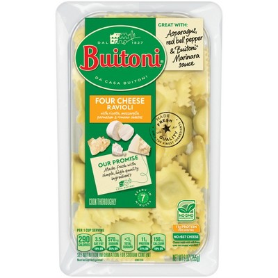 Buitoni All Natural Four Cheese Ravioli Prepared Pasta Dishes - 9oz