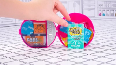 MGA's Miniverse Make It Mini Treats – Cápsula Sorpresa Con Mini Réplicas De Golosinas – Juego De Resina DIY Para Coleccionar Y Exhibir – No Comestible, +8 Años