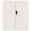 vidaXL File Cabinet White 31.1 in.x15.7 in.x35.4 in. Steel - 3 of 4