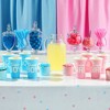 Blue Panda 50 Pack Paper Party Cups, Gender Reveal Party Supplies (12 oz, Pink and Blue) - 2 of 4