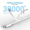 USB A to Lightning Cable Magic Keyboard Charging Cord Compatible for Magic Trackpad/Magic Mouse/Charger Cable Power Cord 6FT£¬3pack - 4 of 4