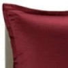 Brielle Home 100% Premium 250 TC Modal Bedding Collection Sateen Duvet Cover 68" x 86" and One 20" x 26" Sham Twin Dark Red - 3 of 4