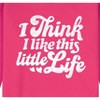 Men's - Instant Message - I Think I Like This Little Life Graphic Fleece Sweatshirt - 2 of 4