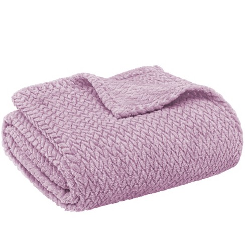 Soft purple throw blanket new arrivals