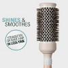 Conair Ceramic Wood Boar Bristle Round Hair Brush - Medium Barrel - All Hair - 3 of 4