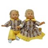 Doll Clothes Superstore Bunny Print For Twin Baby Dolls - ON SALE - 2 of 4