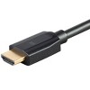 Monoprice 8K HDMI Cable - 6 Feet - Black (3 Pack) Ultra High Speed, 8K@60Hz, Dynamic HDR, 48Gbps, eARC, UHDTV, AMD FreeSync, Compatible with PS 5 / PS - 3 of 4