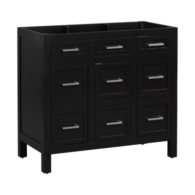 36 inch large capacity bathroom storage cabinet vanity (excluding sink)