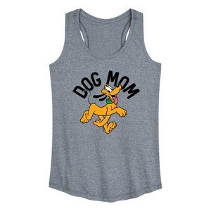 Women's - Disney - Dog Mom Pluto Graphic Racerback Tank - 1 of 4