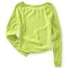 Aeropostale Womens Chiffon Back Embellished T-Shirt - 2 of 2