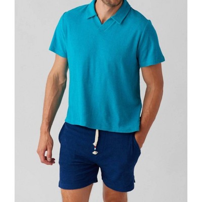 Men's LOOP TERRY SHORT SLEEVE POLO - SOL ANGELES