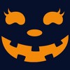 Men's CHIN UP Halloween Jack o' Lantern Face Pull Over Hoodie - 2 of 4