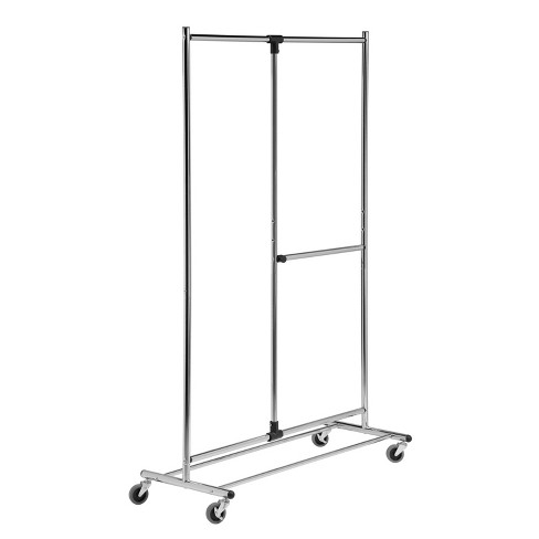 Adjustable Single Rod Garment Rack Black - Room Essentials™