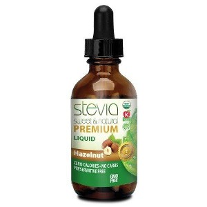 Stevia Sweet & Natural Hazelnut by Stevia International  -  1 oz Liquid - 1 of 1