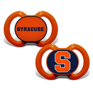 BabyFanatic Officially Licensed Unisex Pacifier 2-Pack - NCAA Syracuse Orange - 1 of 4