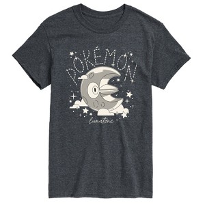 Men's - Pokémon - Lunatone Short Sleeve Graphic T-Shirt - 1 of 4
