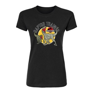 Women's - Jurassic World - Raptor Trainer Fitted Graphic T-Shirt - 1 of 3