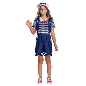Disguise Girls' Stranger Things Robin Buckley Scoops Ahoy Uniform Classic Costume - 1 of 1