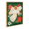 Kate & Laurel All Things Decor 18"x24" Sylvie MC 0809 Angel Framed Canvas: Mia Charro Artwork, Vertical Display - 4 of 4