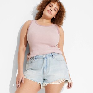 Women's Long Line Tank Top - Wild Fable™ - 1 of 3