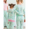 RuffleButts SoftSnooze Toddler Girls Ruffle Long Sleeve Pajama Set - 4 of 4